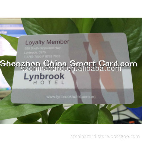 ShenZhen Factory PVC Loyalty Member Card Printing